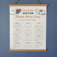 Cel mai bun doctor - Calendar cu lamele din lemn