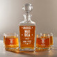Mai bea - Set cu carafă și pahare pentru whisky
