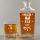 Mai bea - Set cu carafă și pahare pentru whisky