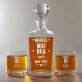 Mai bea - Set cu carafă și pahare pentru whisky