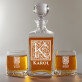 Un pahar de whisky - Set cu carafă și pahare pentru whisky