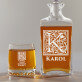 Un pahar de whisky - Set cu carafă și pahare pentru whisky