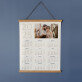 Fotografie 2 - Calendar cu lamele din lemn: