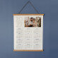 Fotografie 2 - Calendar cu lamele din lemn: