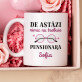 Set cu cană și spa cu trandafiri Pentru pesionară