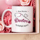 Set cu cană și spa cu trandafiri Pentru doctor