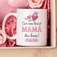 Set cu cană și spa cu trandafiri pentru mamă