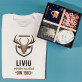 Set cadou pentru vânător cu tricou bărbați