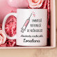 Set cu cană și spa cu trandafiri Pentru asistentă medicală