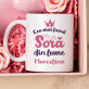 Set cu cană și spa cu trandafiri pentru soră