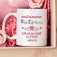 Set cu cană și spa cu trandafiri mulțumimri pentru nașă