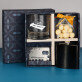 Set cadou proiect propriu, cu pahar pentru whisky