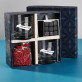 Set cadou proiect propriu, cu pahare pentru whisky