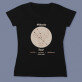 Zodie taur - Tricou negru pentru femei