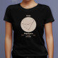 Zodie capricorn - Tricou negru pentru femei