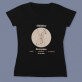 Zodie scorpion - Tricou negru pentru femei