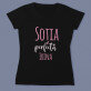Soția perfectă - Tricou negru pentru femei