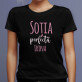 Soția perfectă - Tricou negru pentru femei